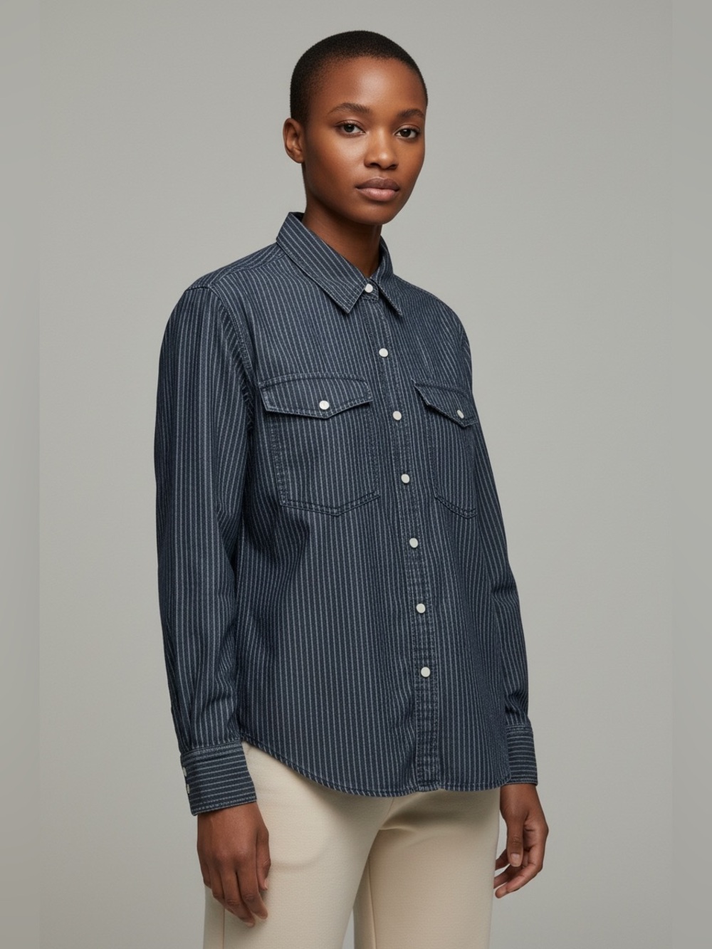 *Banana Republic Denim Button-Down Shirt